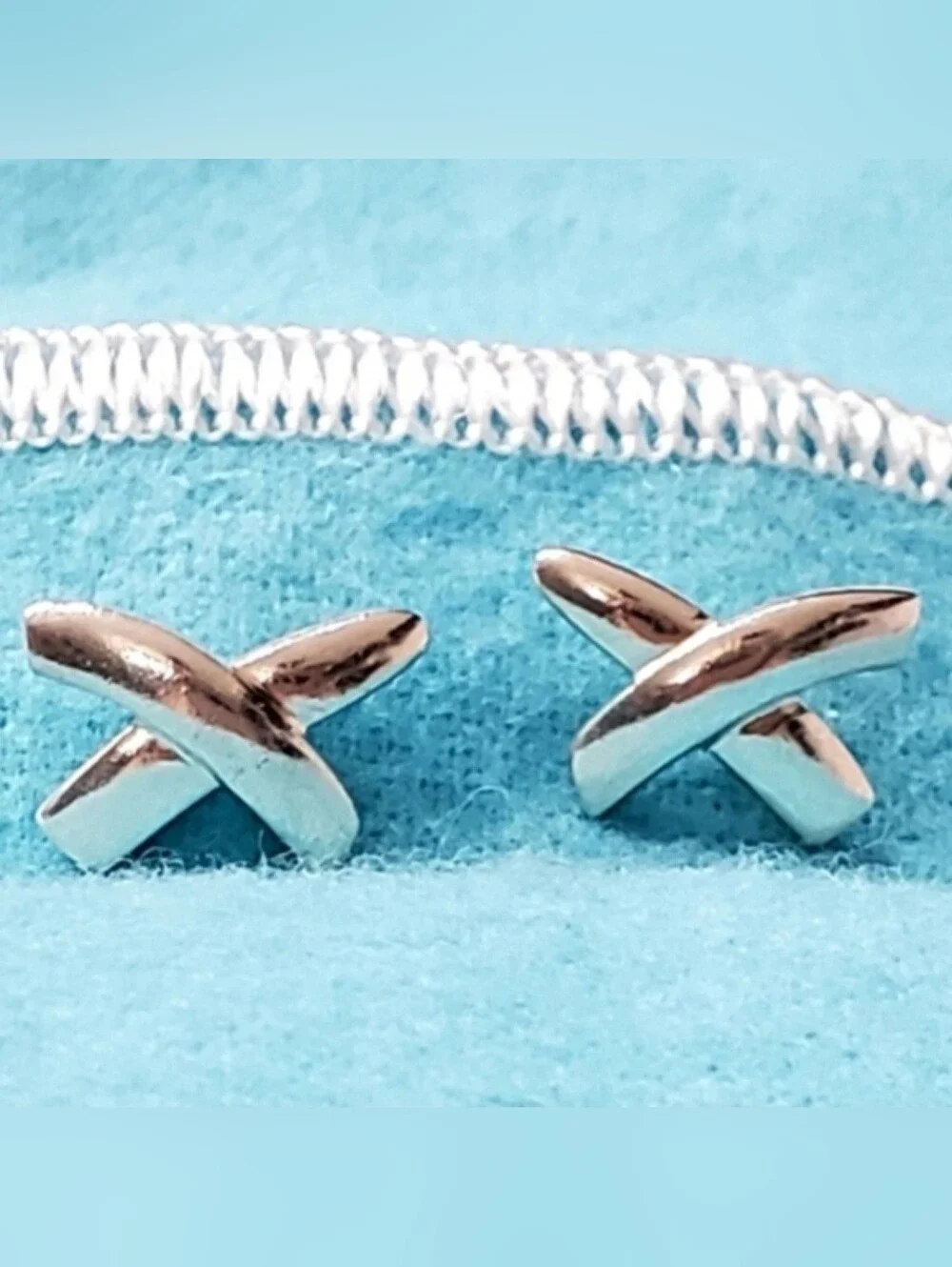 Tiffany & Co. Paloma Picasso X Silver Earrings